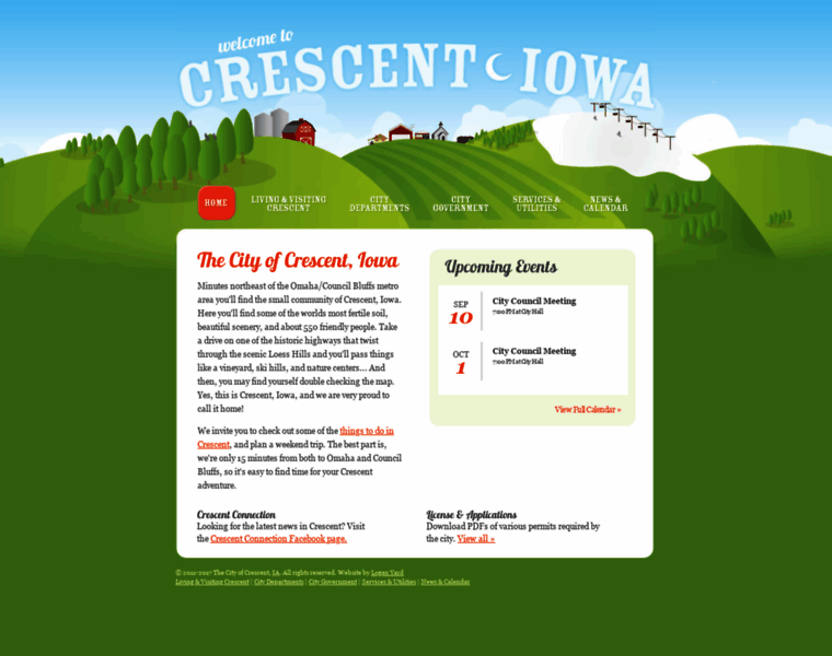 Crescentiowa.com thumbnail