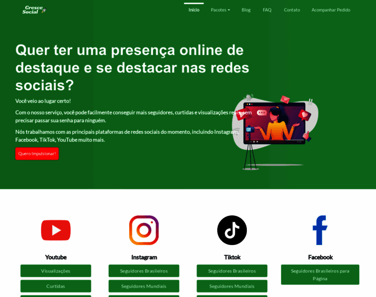 Crescesocial.com.br thumbnail