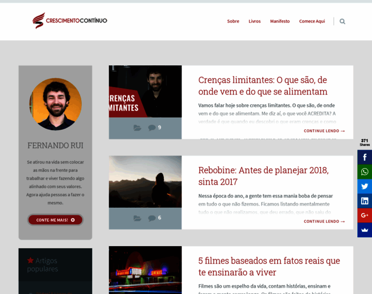 Crescimentocontinuo.com thumbnail