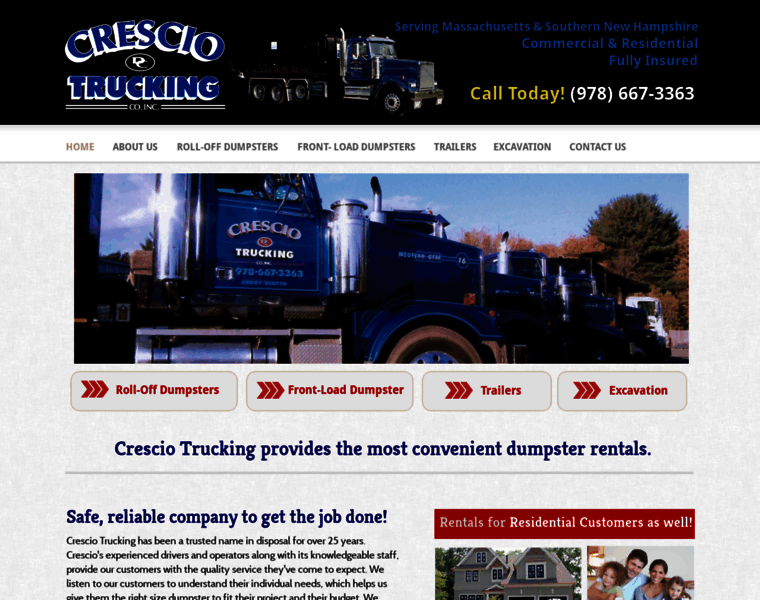 Cresciotrucking.com thumbnail