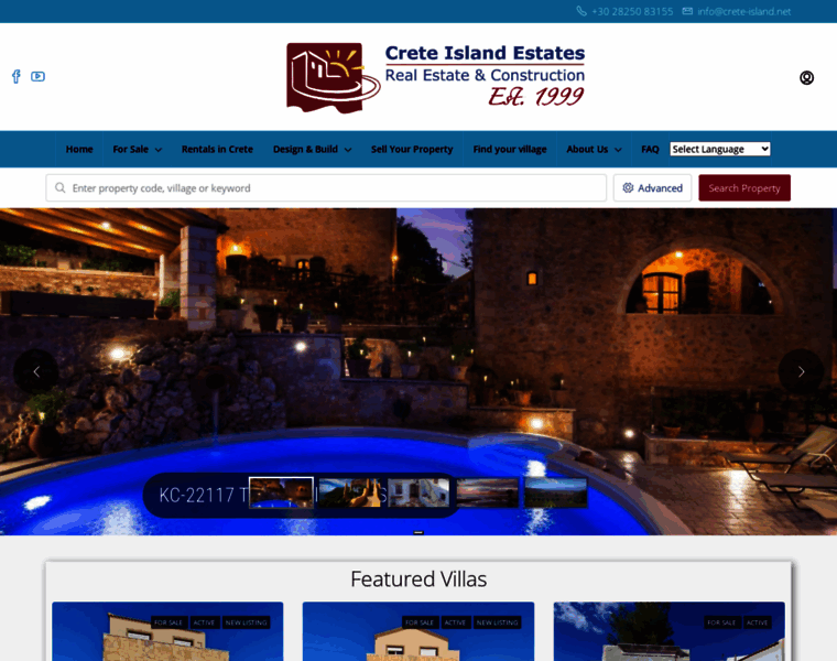 Crete-island.net thumbnail