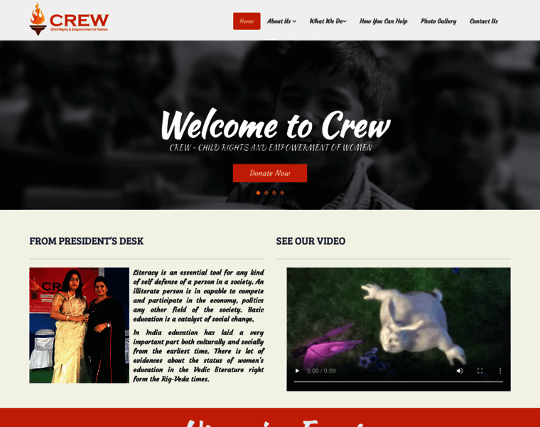 Crew-ind.org thumbnail