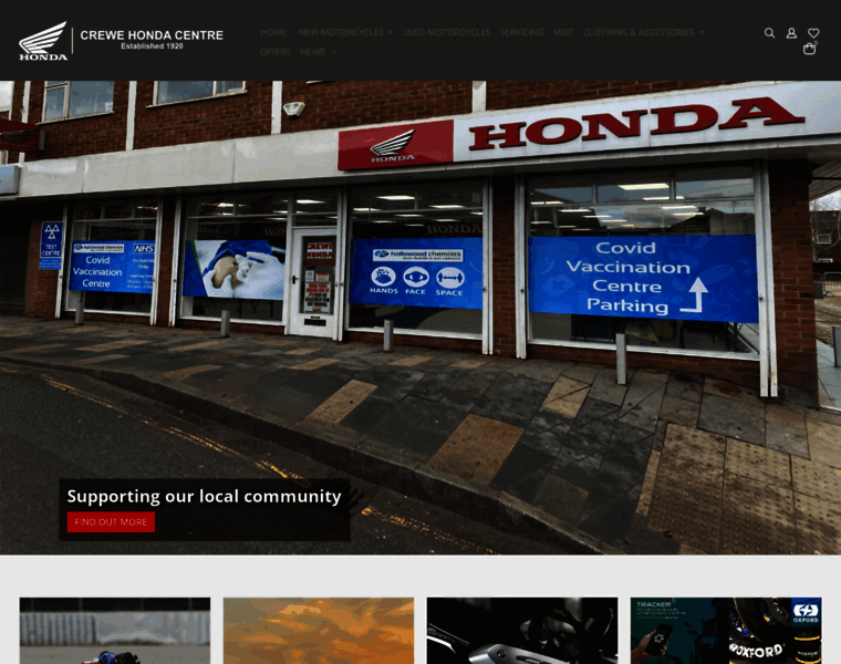 Crewehondacentre.co.uk thumbnail