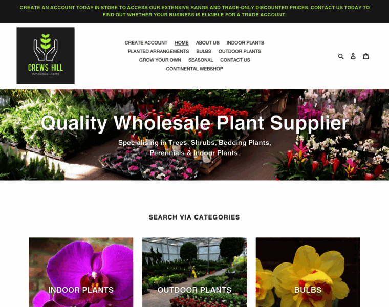 Crewshillwholesaleplants.co.uk thumbnail