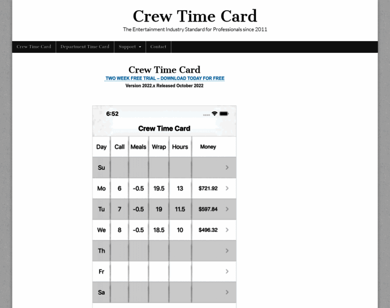 Crewtimecard.com thumbnail