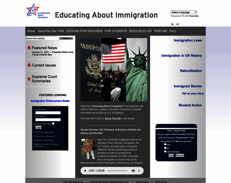 Crfimmigrationed.org thumbnail