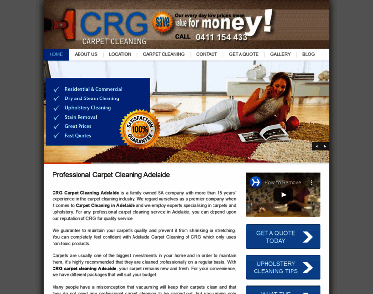 Crgcarpetcleaning.com.au thumbnail