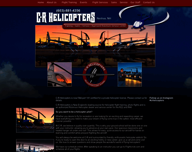 Crhelicopters.com thumbnail