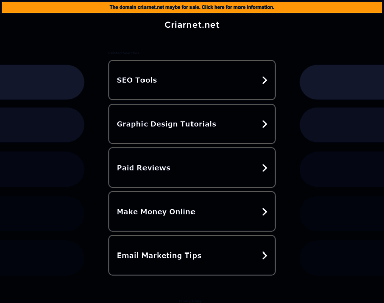Criarnet.net thumbnail