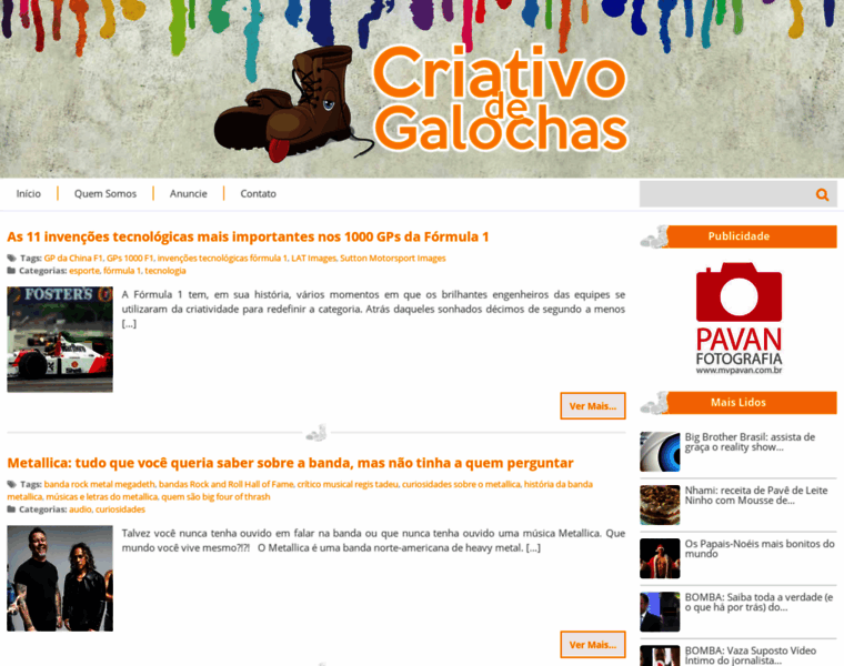 Criativodegalochas.com thumbnail