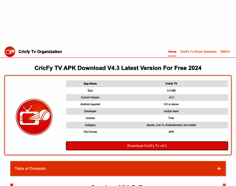 Cricfytv.live thumbnail Cricfytv.live thumbnail