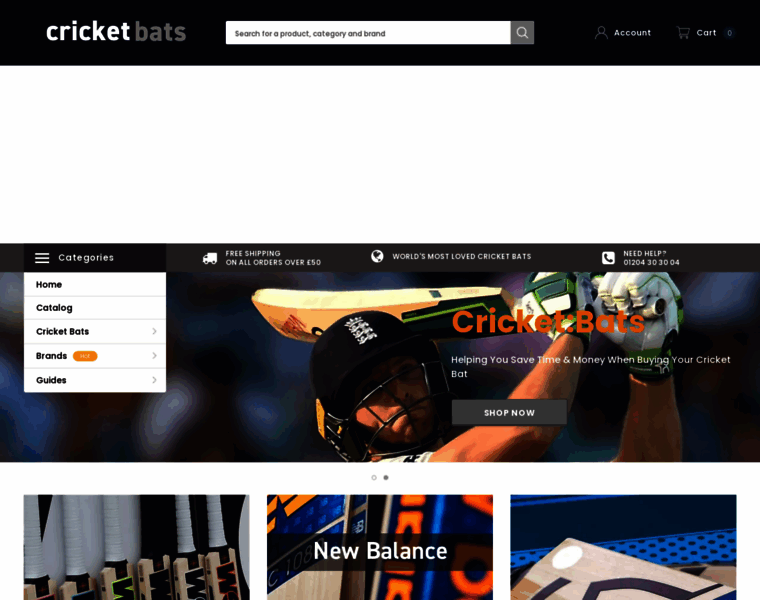 Cricketbats.com thumbnail