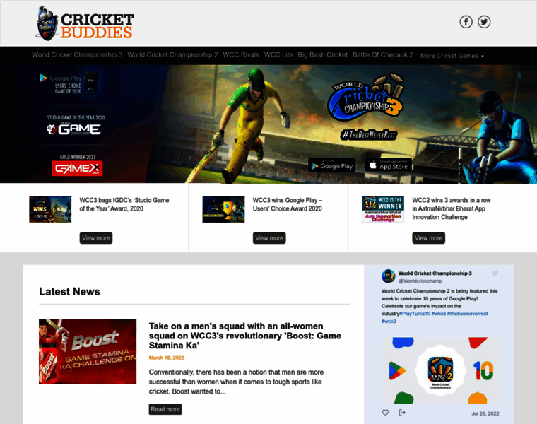 Cricketbuddies.com thumbnail