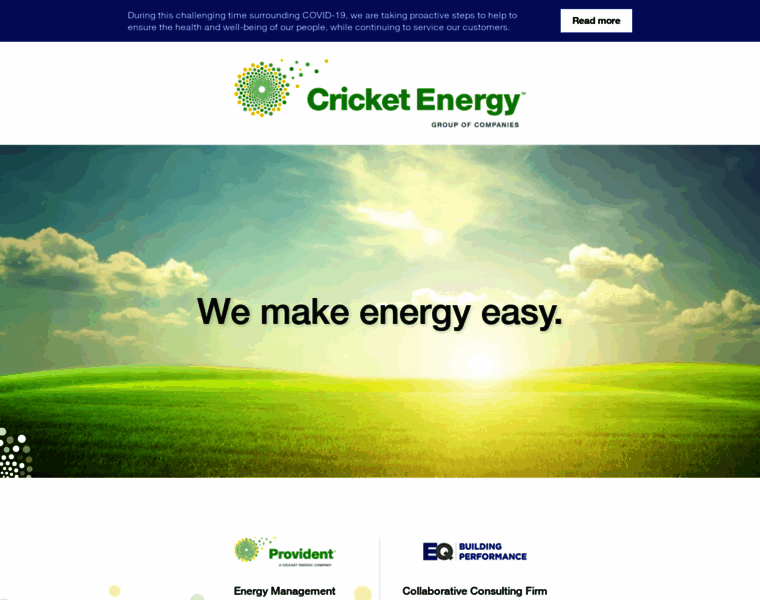 Cricketenergy.com thumbnail