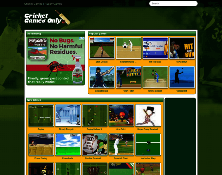 Cricketgamesonly.com thumbnail