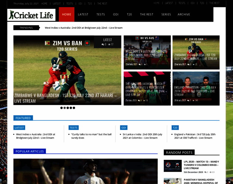 Cricketlife.co.uk thumbnail