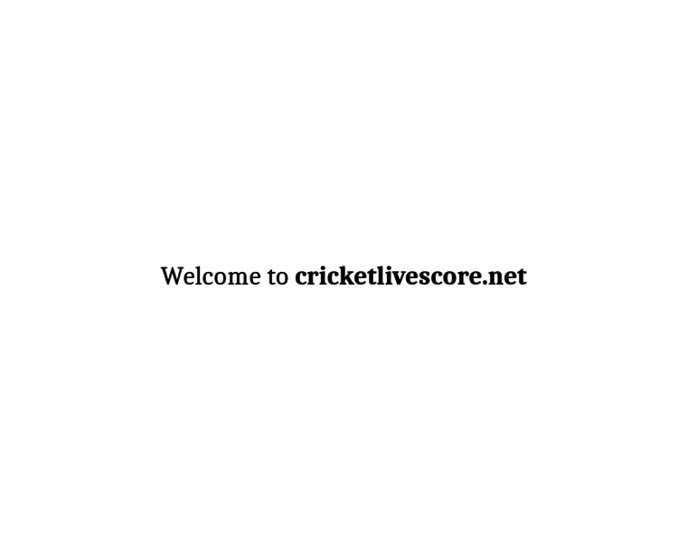Cricketlivescore.net thumbnail