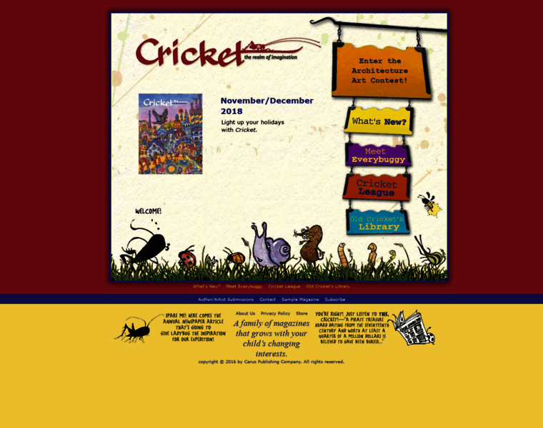 Cricketmagkids.com thumbnail