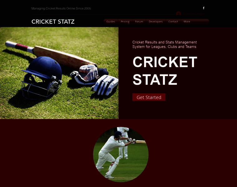 Cricketstatz.com thumbnail