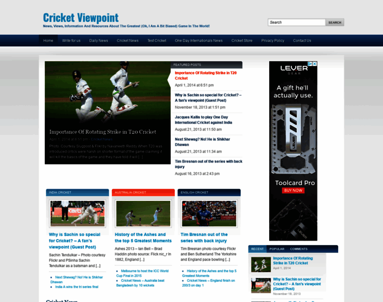 Cricketviewpoint.com thumbnail