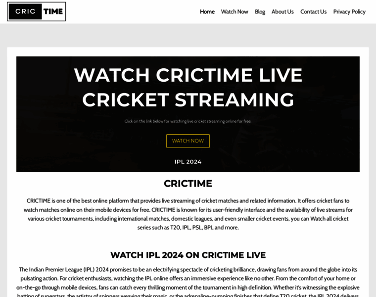 Crictime.tv thumbnail