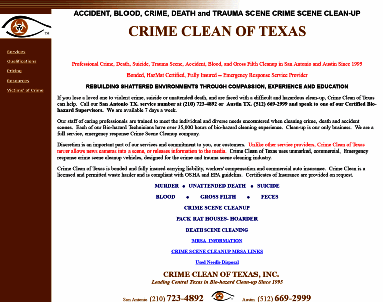Crimecleanoftexas.com thumbnail