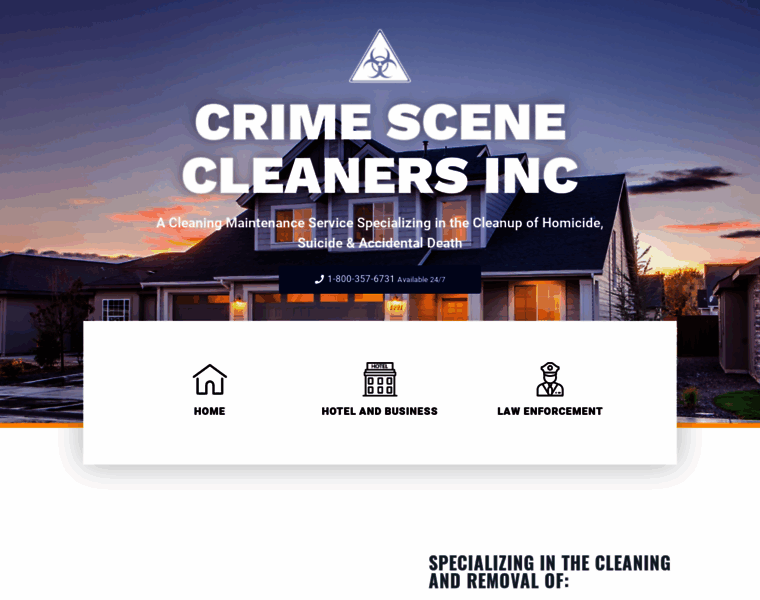Crimescenecleaners.com thumbnail