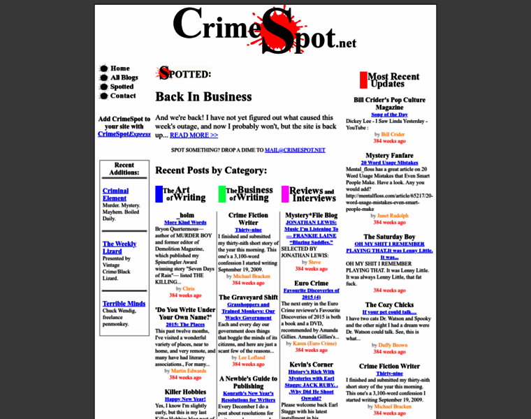 Crimespot.net thumbnail