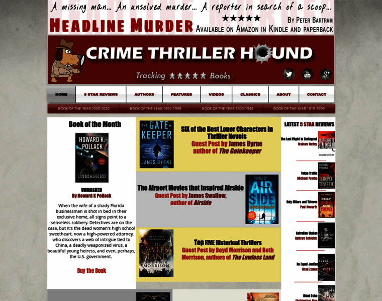 Crimethrillerhound.co.uk thumbnail