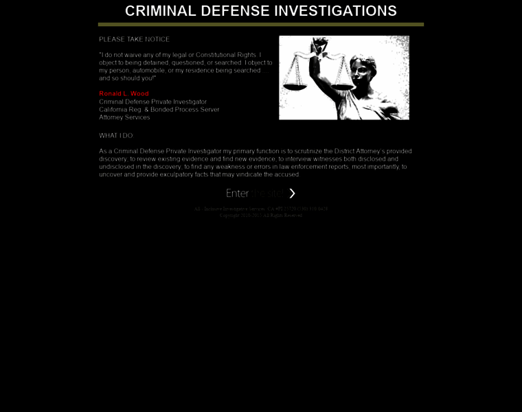 Criminaldefenseinvestigations.com thumbnail