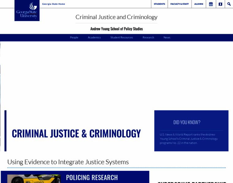 Criminaljustice.gsu.edu thumbnail