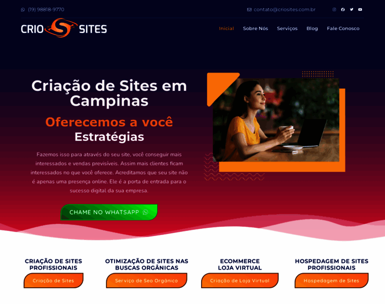 Criosites.com.br thumbnail