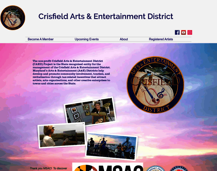 Crisfieldarts.org thumbnail