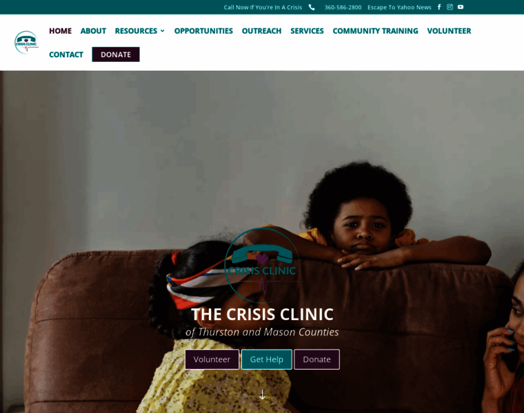 Crisis-clinic.org thumbnail