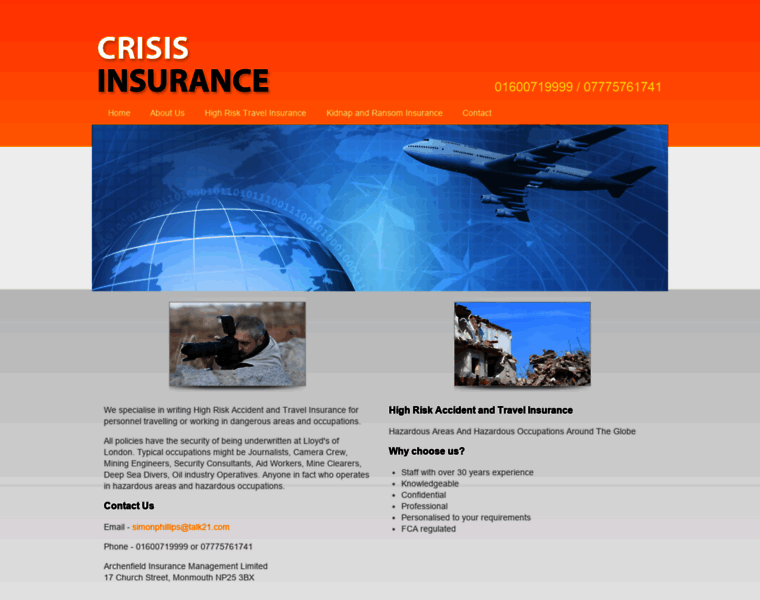 Crisis-insurance.co.uk thumbnail