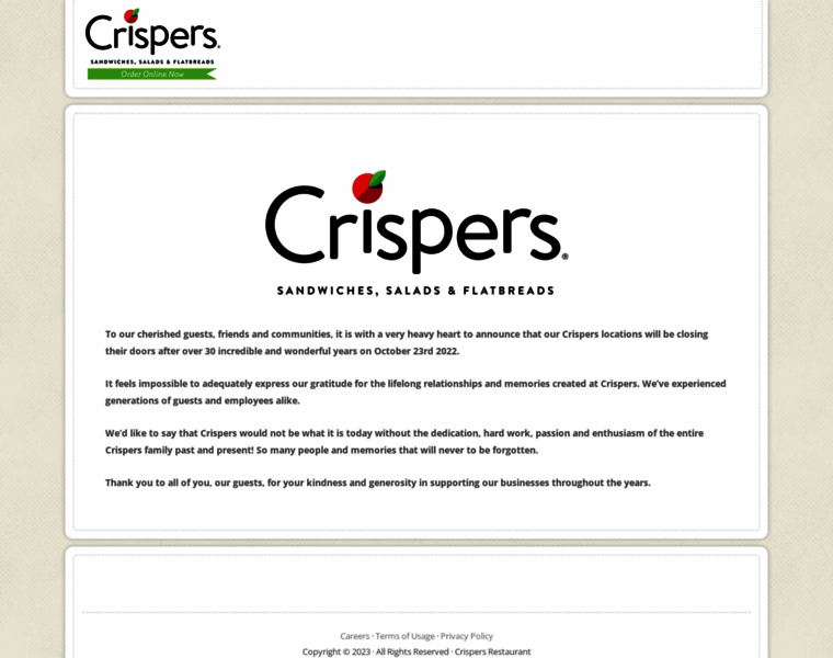 Crispers.com thumbnail