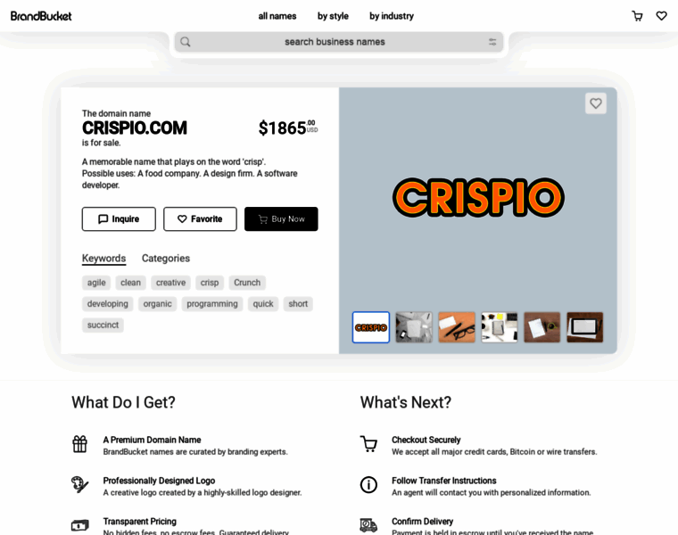 Crispio.com thumbnail