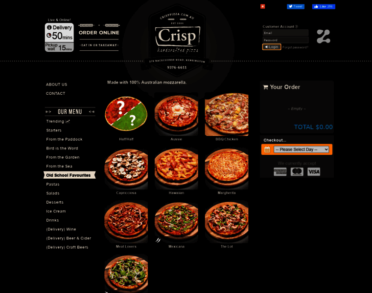 Crisppizza.com.au thumbnail