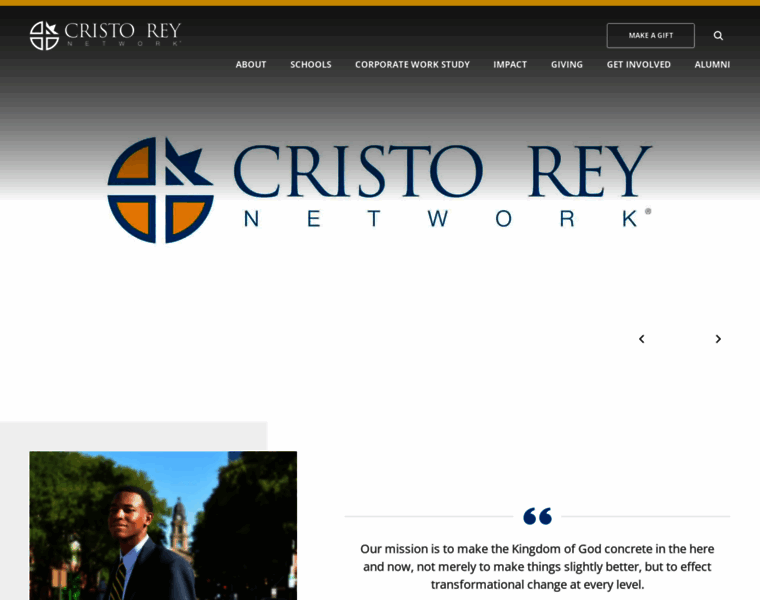 Cristoreynetwork.org thumbnail