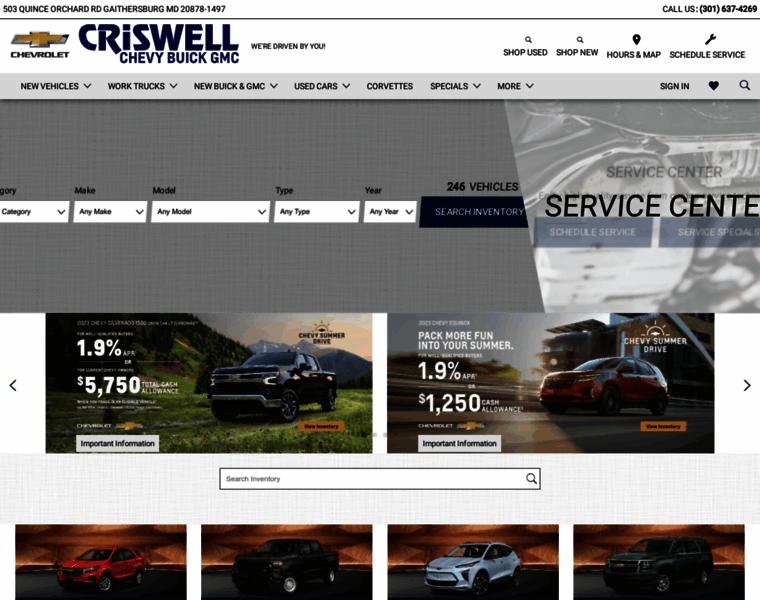 Criswellchevrolet.com thumbnail