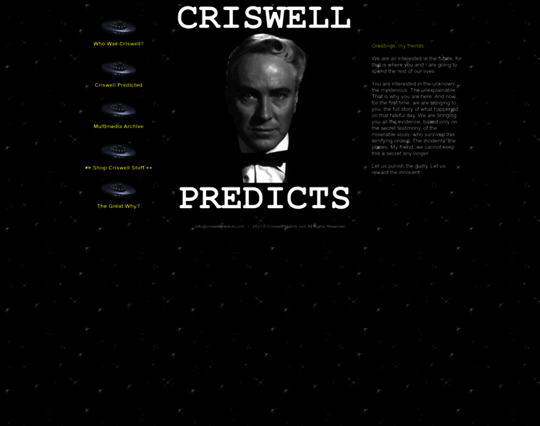 Criswellpredicts.com thumbnail
