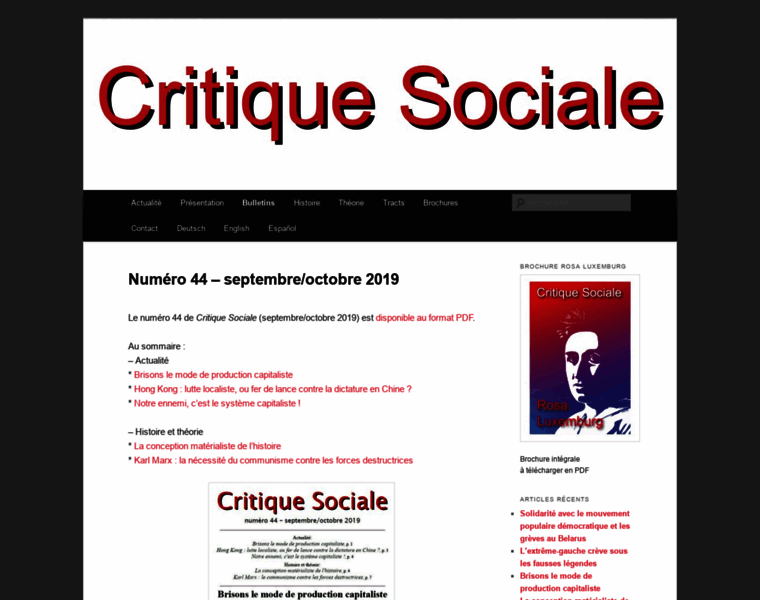 Critique-sociale.info thumbnail