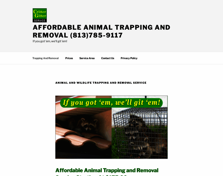 Crittergitterservice.com thumbnail Crittergitterservice.com thumbnail