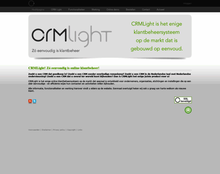 Crmlight.nl thumbnail