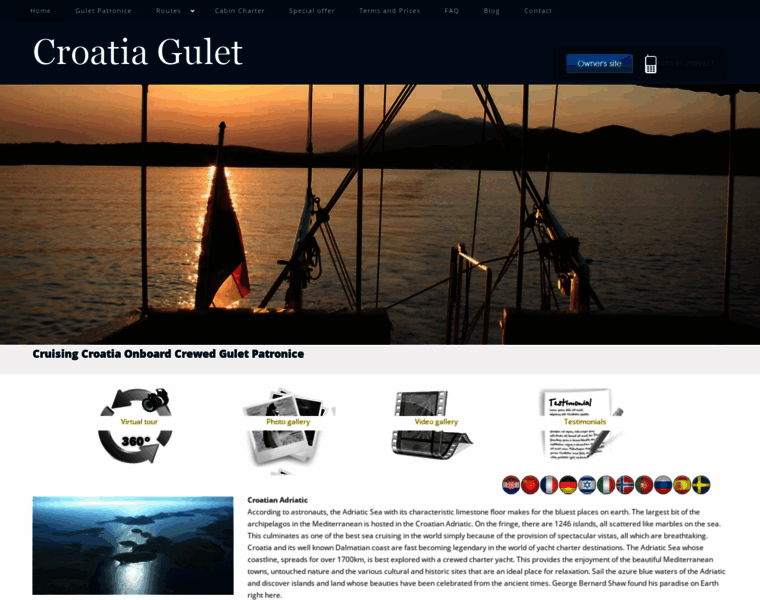 Croatia-gulet.com thumbnail