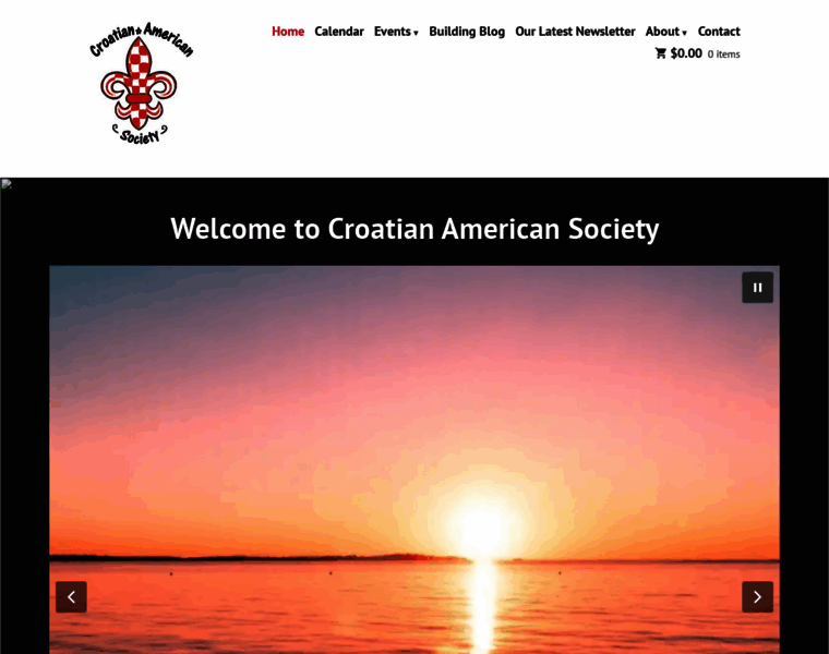 Croatianamericansociety.com thumbnail