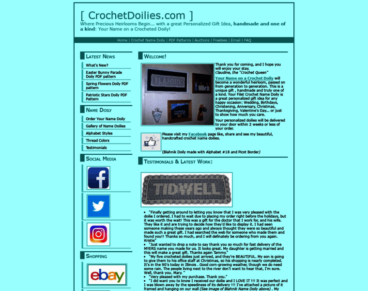 Crochetdoilies.com thumbnail