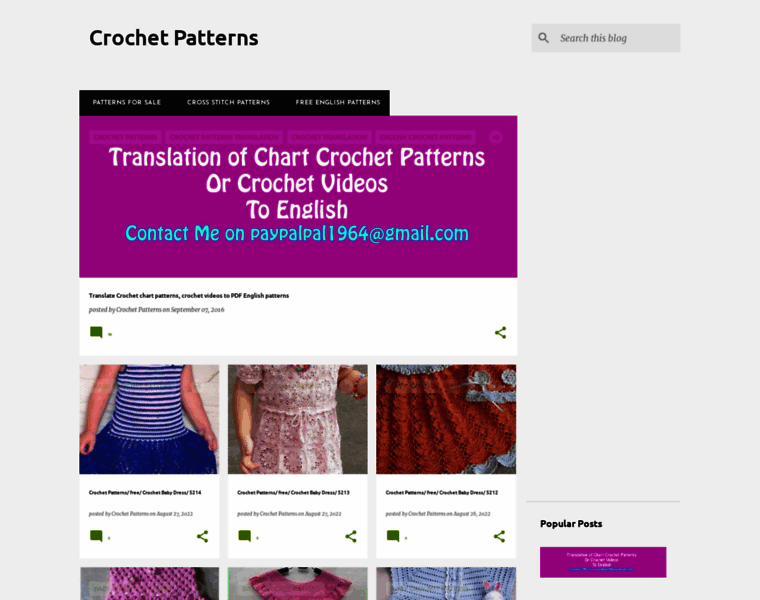 Crochetpatternss.com thumbnail