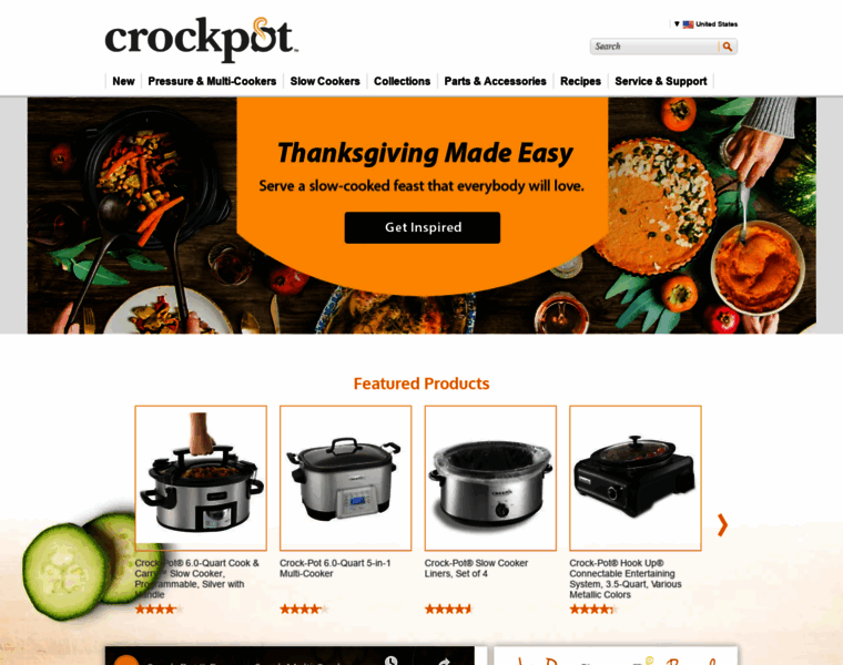 Crock-pot.com thumbnail