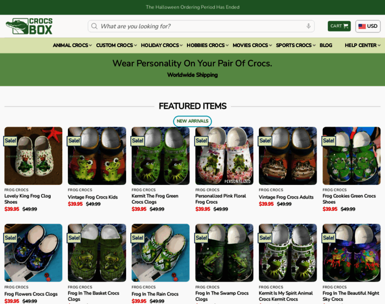 Crocsbox.com thumbnail